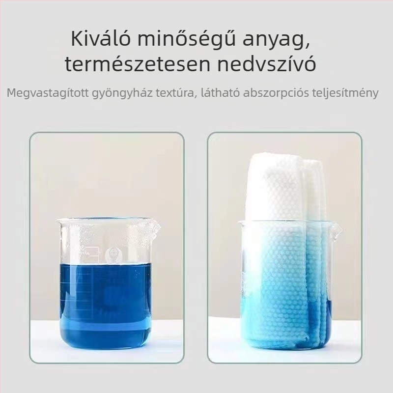 Eldobható törölköző fodrászüzletek és szépségszalonok számára, fejmosáshoz, fa rostból készült tisztító törölköző, testreszabható logó