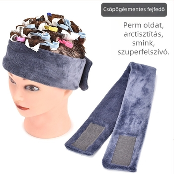 Hajpánt fodrászathoz – szivárgásmentes, extra hosszú, pamutcsík, márka Chris