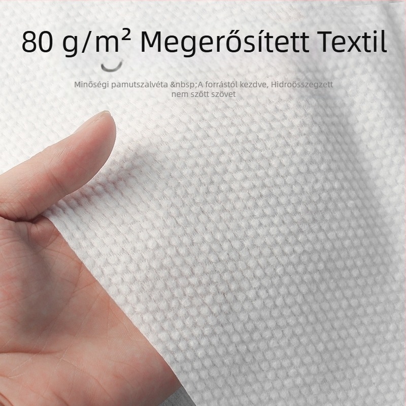 Egyszer használatos törölköző fodrászati és kozmetikai szalonok számára – a haj és az arc törléséhez, pedikűrhöz; Travel spinning, bambuszrost, egyszerű szövés