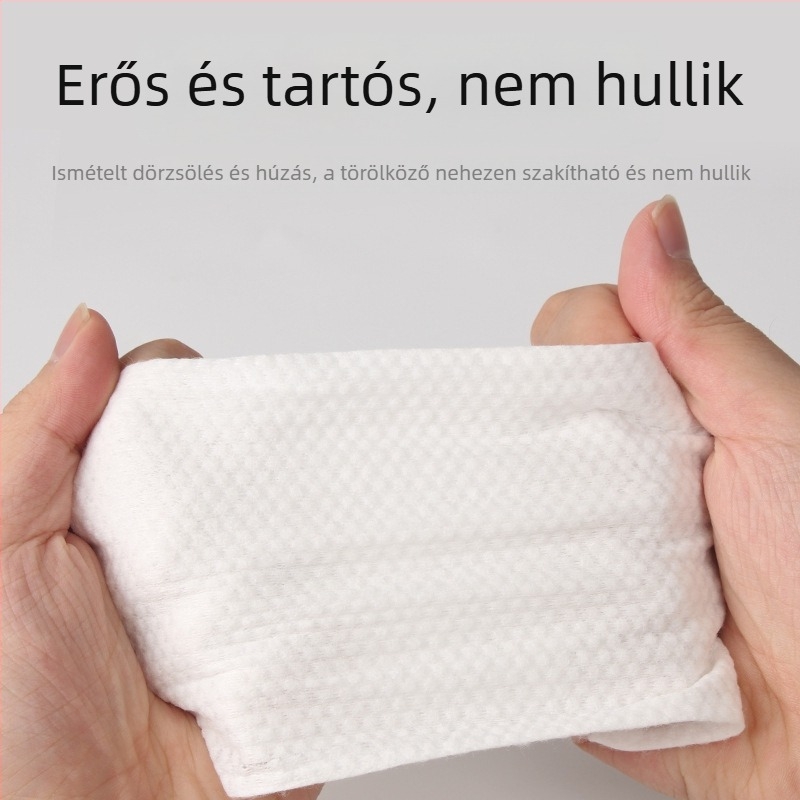 Egyszer használatos törölköző fodrászati és kozmetikai szalonok számára – a haj és az arc törléséhez, pedikűrhöz; Travel spinning, bambuszrost, egyszerű szövés