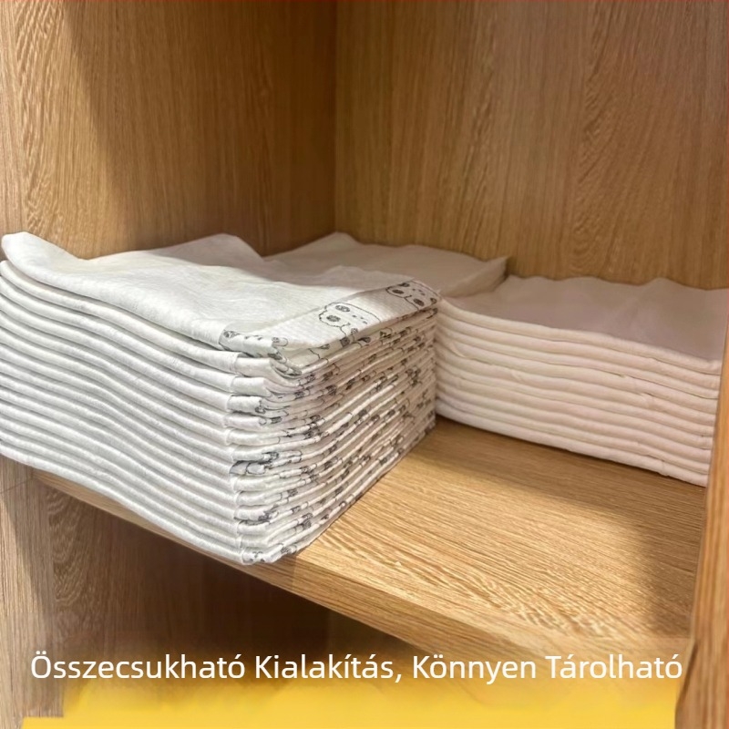 Egyszer használatos nyomtatott törölköző fodrászat számára, vastagabb szépség-törölköző hajszalonok szárításához