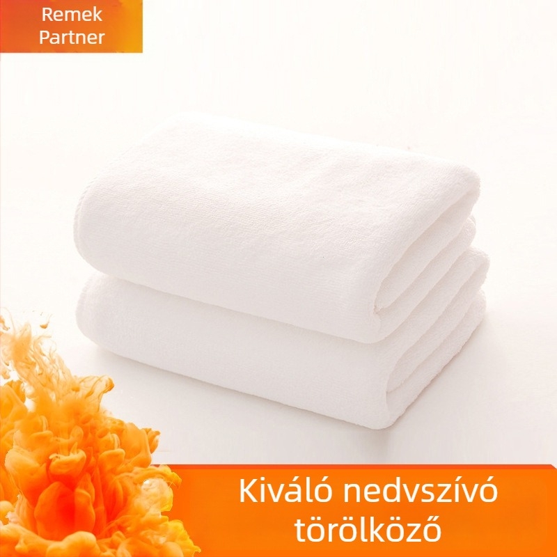 Sűrített, rendkívül nedvszívó törölköző hajra és arcra, szalonhasználatra, 35×75 cm, nem fakuló
