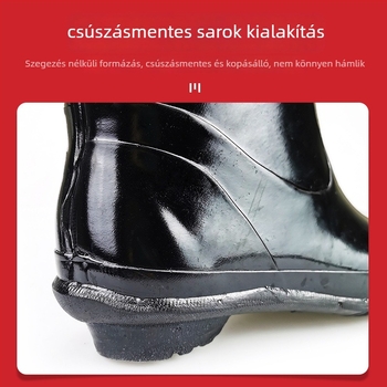Szigetelt villanyszerelő cipő, gumiból készült vízálló középmagas bakancs, Jinbu'an, professzionális utóértékesítési szolgáltatás