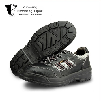 Szigetelt acélorrú munkavédelmi cipő PU injekciózott felsőrésszel, csúszásmentes talppal, 6 kV elektromos szigeteléssel