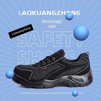 X-D514 téli szigetelt munkavédelmi cipő, uniszex, acél orrvédő, PU talp