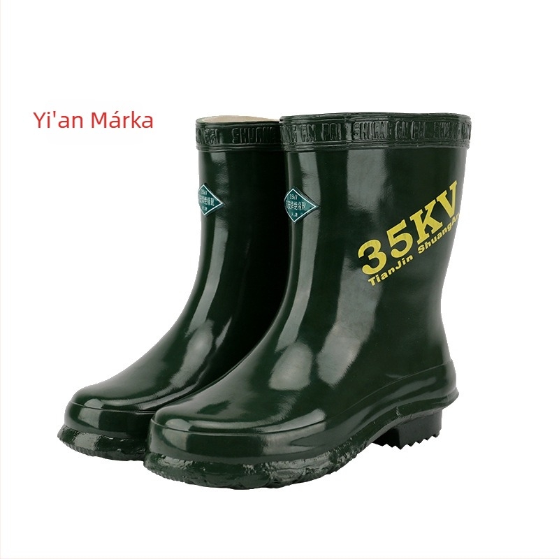 Shuang'an Szigetelt csizmák | Gumi, Középmagasságú felső, Szigetelt lábbeli