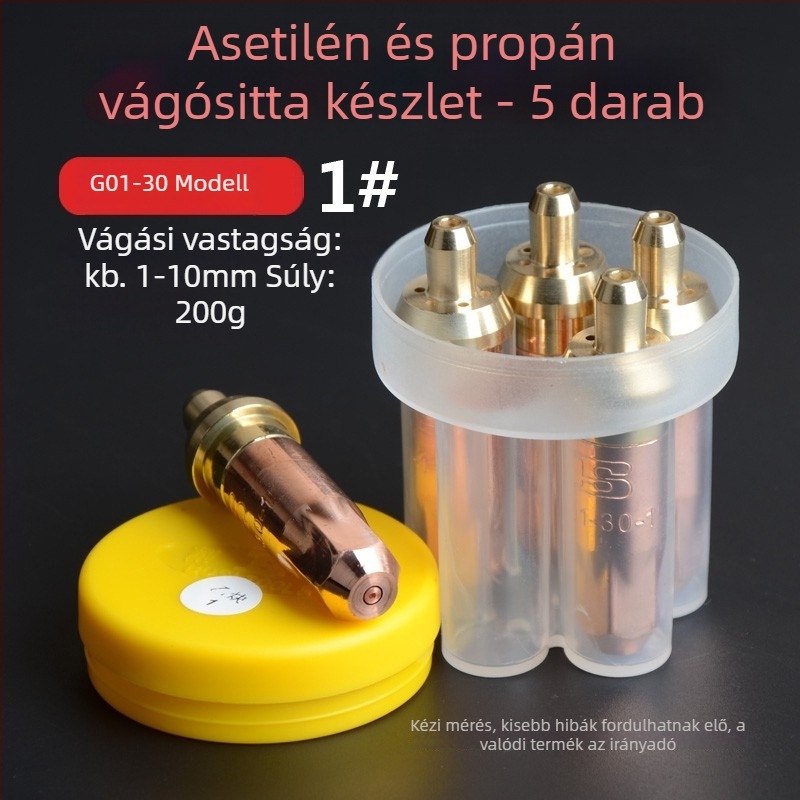 Persia gázvágó pisztolyhoz való fúvóka — gyűrű alakú plum blossom forma, modell 01-30-100-300