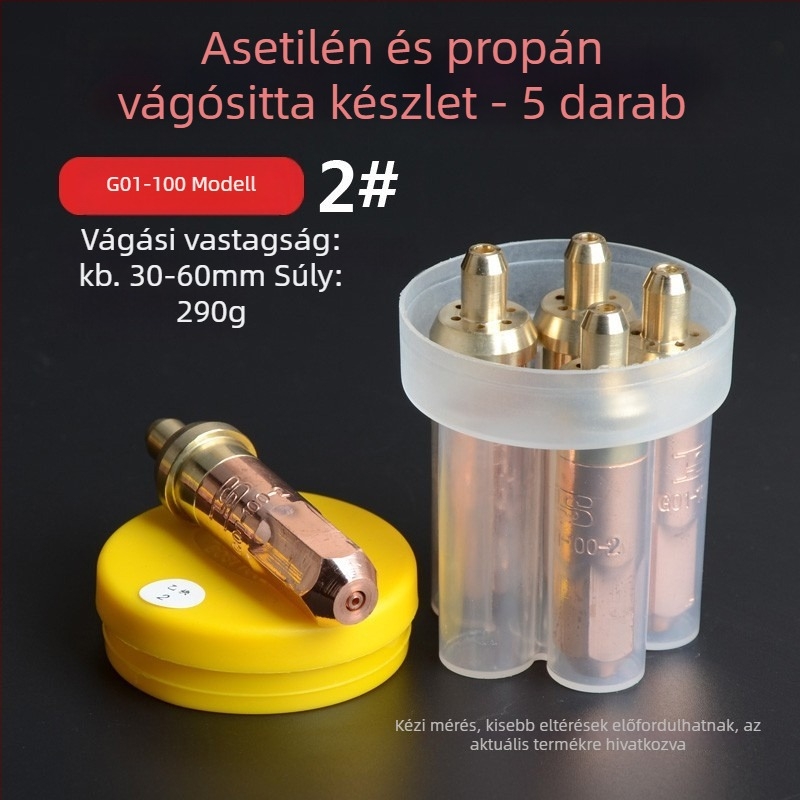 Persia gázvágó pisztolyhoz való fúvóka — gyűrű alakú plum blossom forma, modell 01-30-100-300