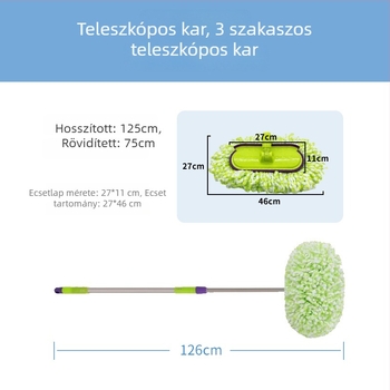 Műanyagból készült autómosó mop, márka Chenyu Plastic Industry, csomagolási tömeg 0,68 kg, testreszabható