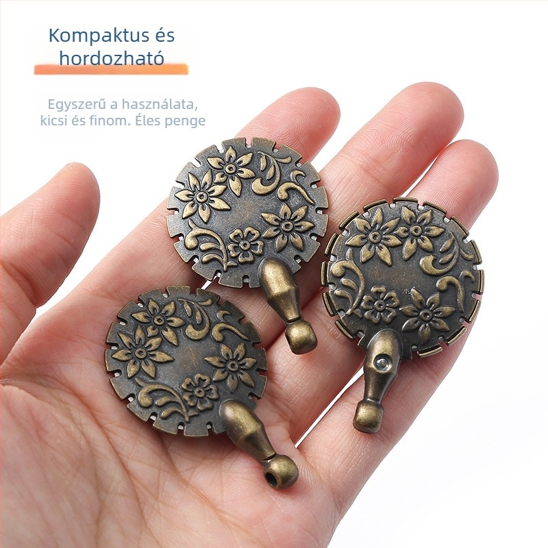 Varrógép-kiegészítő — fém fonalvágó, kézzel készített, DIY varráshoz és keresztszemes hímzéshez (Márka: Yan Yu; Csomagolás: 200 darab; Súly: 50 g; Stílus: Egyszerű)