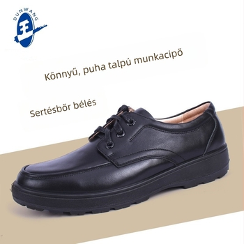 Shield King 8555 elektromos szakmának szigetelt cipő marhabőrből, unisex, légáteresztő, könnyű, puha talp