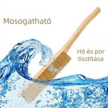 Hosszú nyelű autómosó kefe selymes sertésszőrrel | Anyag: Egyéb; Márka: Egyéb; Típus: Autómosó