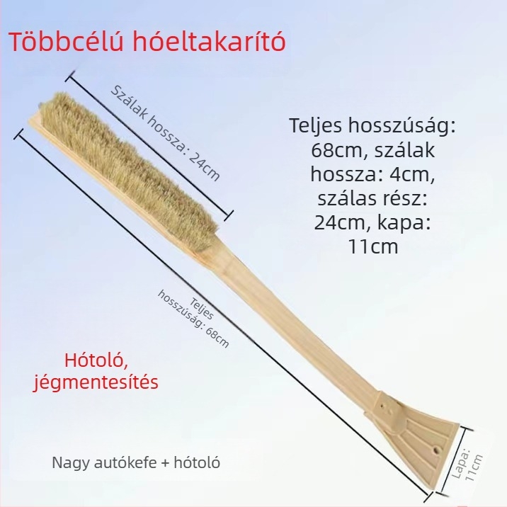 Hosszú nyelű autómosó kefe selymes sertésszőrrel | Anyag: Egyéb; Márka: Egyéb; Típus: Autómosó