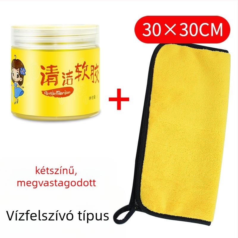 Autó belső tisztító eszköz – rugalmas ragadós por- és szennyeződéseltávolító; súly 0.496 kg; Márka: Egyéb; Licencses magánmárkák: Igen; Fő piacok: Japán és Dél-Korea