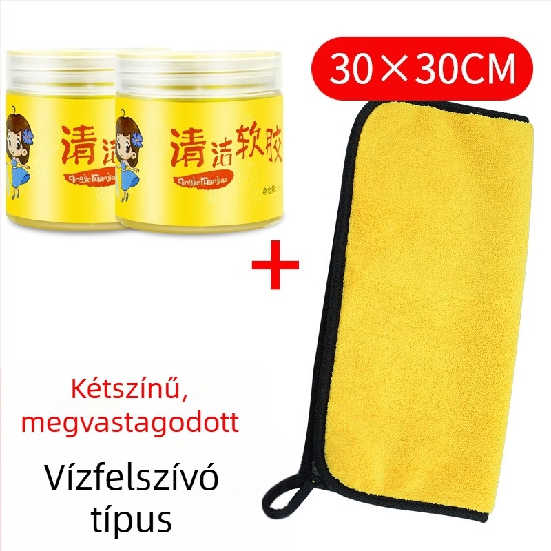 Autó belső tisztító eszköz – rugalmas ragadós por- és szennyeződéseltávolító; súly 0.496 kg; Márka: Egyéb; Licencses magánmárkák: Igen; Fő piacok: Japán és Dél-Korea