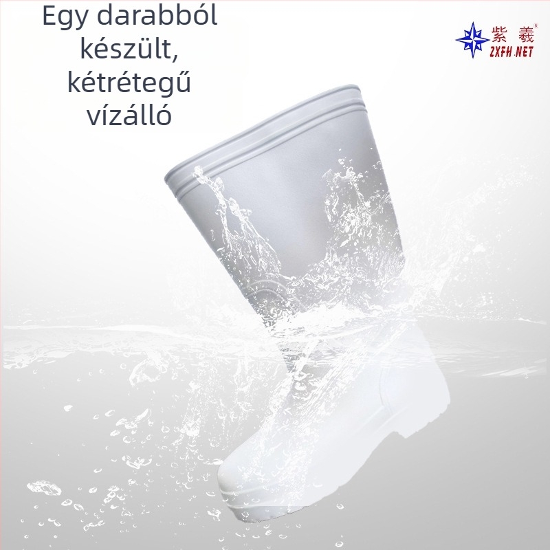 Zixi EVA vízálló munkacipő habos talppal, sanitáris csizma élelmiszeriparhoz, csúszásmentes