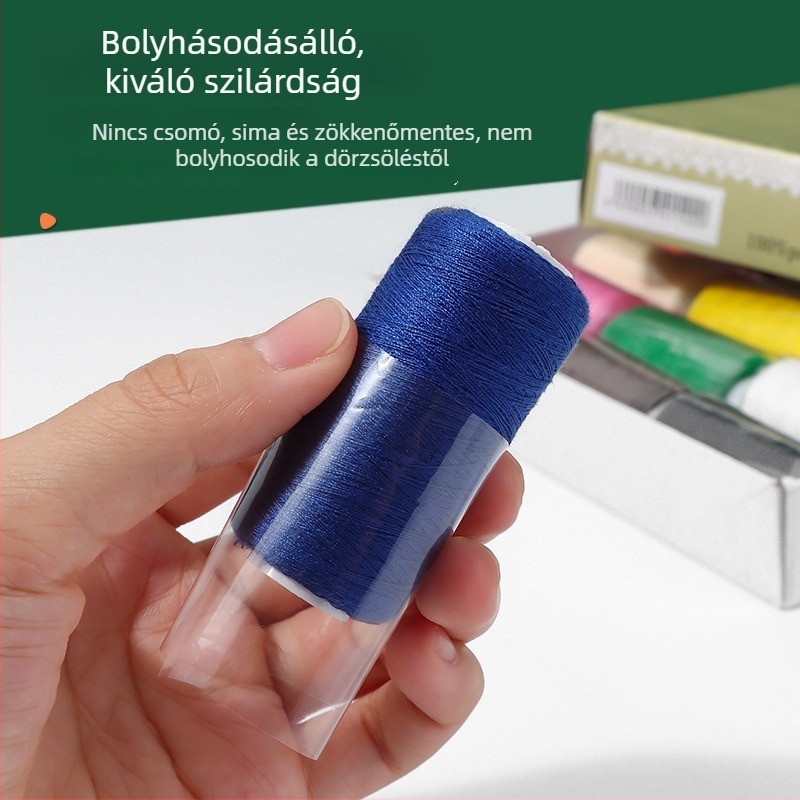 12 színű varrókészlet háztartási használatra, ruhák varrásához, DIY kézimunka készlet
