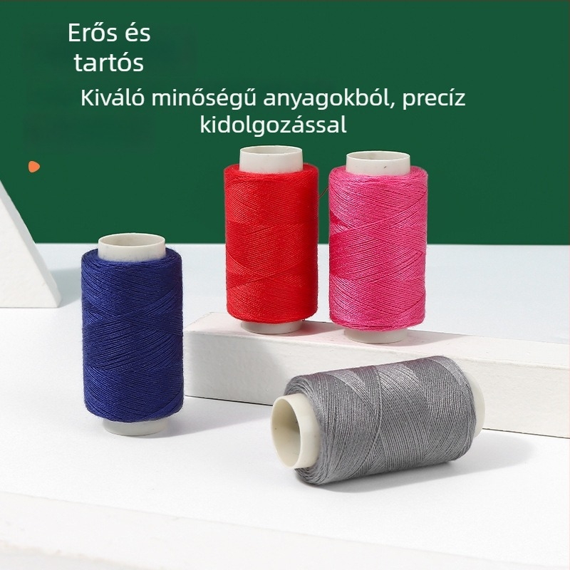 12 színű varrókészlet háztartási használatra, ruhák varrásához, DIY kézimunka készlet