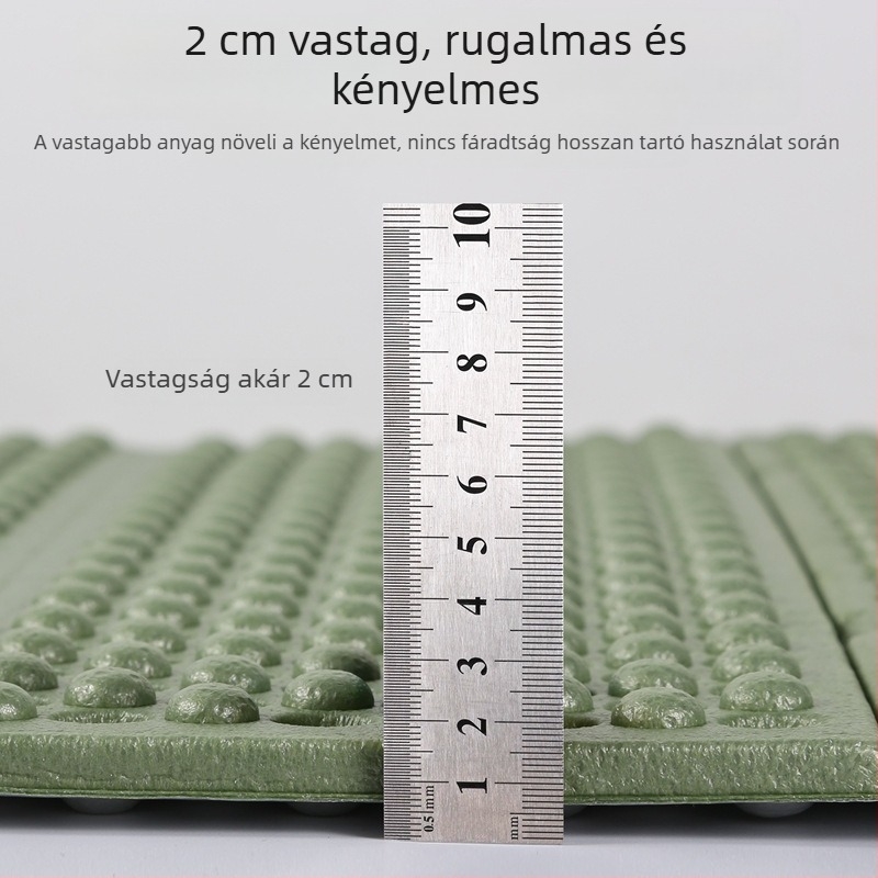 Tojáskosár formájú habpárna kempingezéshez, hordozható, összecsukható, vastag, nedvességálló piknik ülőpárna