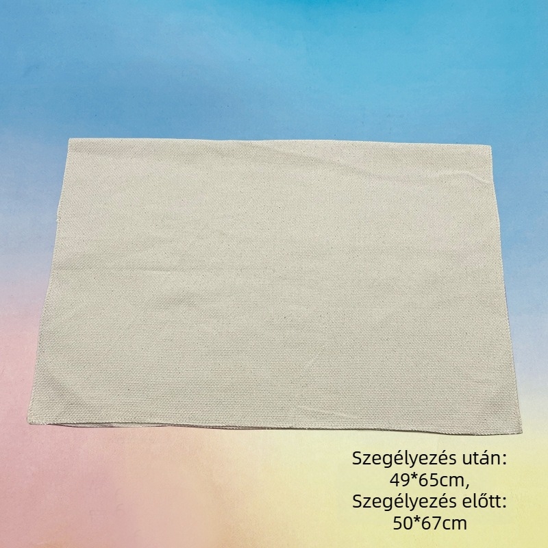 14-count keresztszemes szövet lezárt szélekkel, hímzőkészlet DIY projektekhez