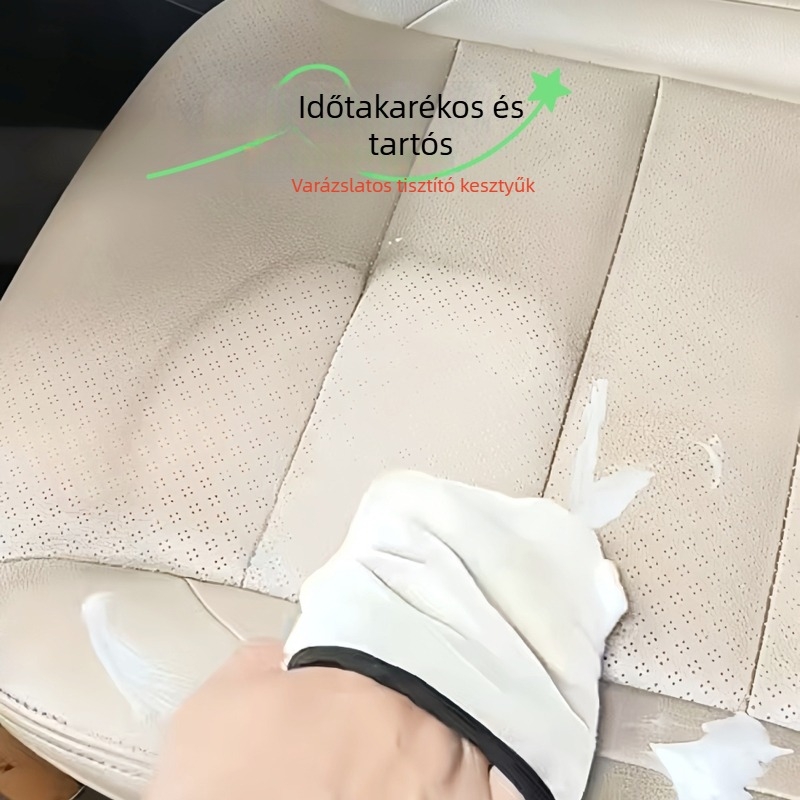 Varázs tisztító kesztyű – mikroszálas, merev sörtés az autó belső tisztításához
