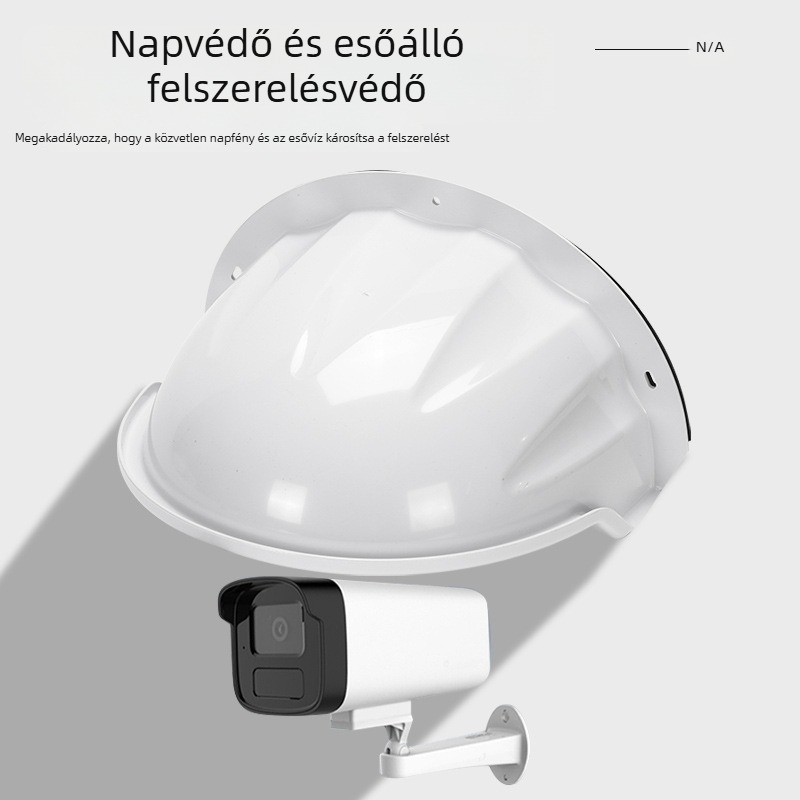 ABS felügyeleti kamera esővédő, arcfelismerő fényblokkoló napellenző, kültéri falra szerelhető