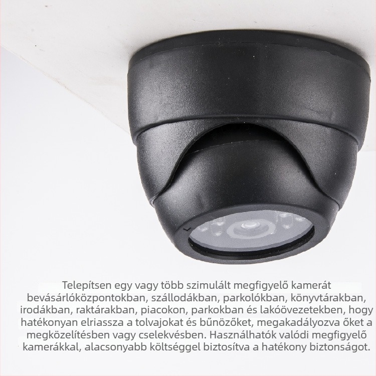 Beltéri kagyló alakú álkamera világítással