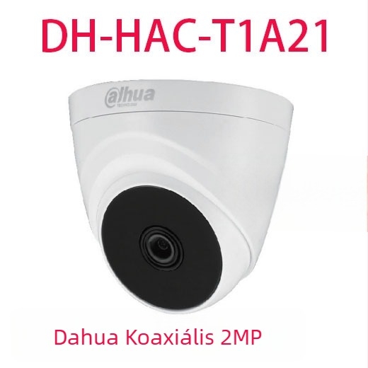 CVI koaxiális megfigyelő kamera, 2MP, 2.8mm objektív, IR 30m, 0.001 lx, -10°C–50°C