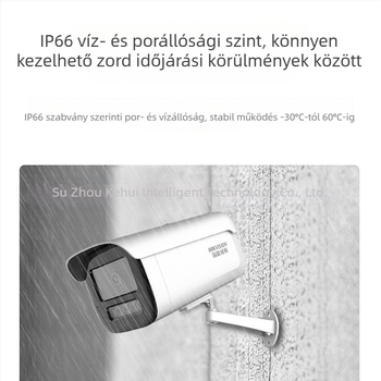 Hikvision kültéri IP kamera 6MP visszaverődés-kiegyenlítés (Backlight-kompenzáció) (-30–60°C, IR 50 m)