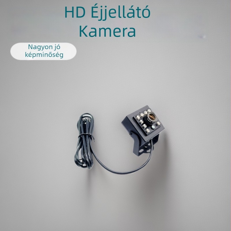 USB infravörös éjjellátó kamera Cmoss szenzorral, 1080p, 0.001 lux, IR hatótávolság 10 m, 3.6 mm objektív