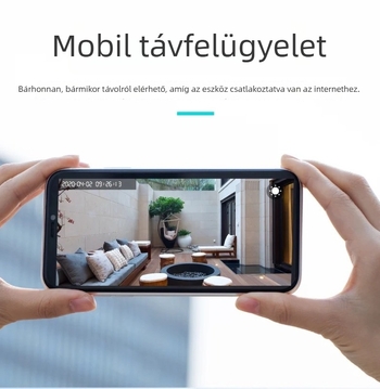 A9 Vezeték nélküli otthoni megfigyelő kamera távoli megfigyeléssel mobiltelefonon keresztül