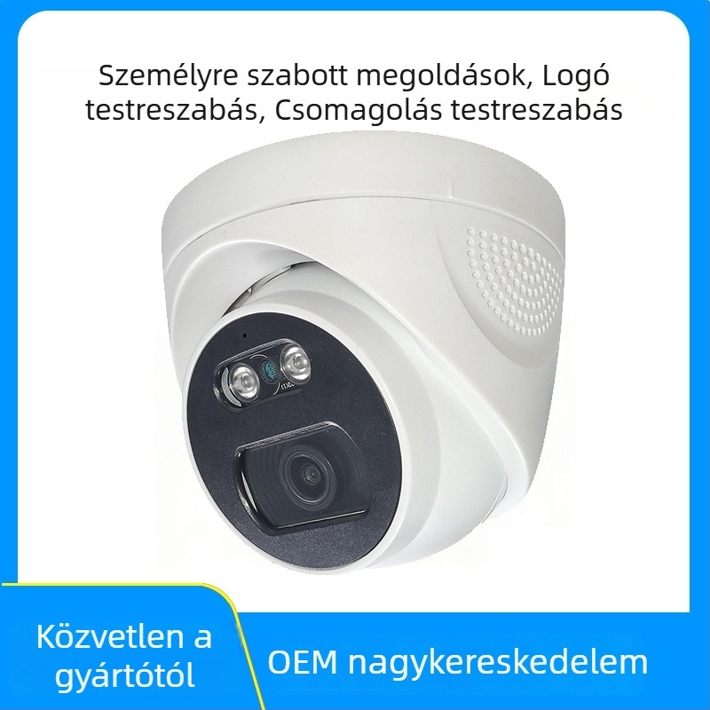 Beltéri dóm IP kamera PoE-vel (4K 8MP, 4 mm fix fókusz, 1/3” CMOS szenzor, IR akár 30 m)