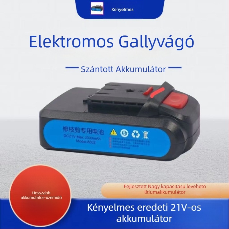 Elektromos metszőolló, magas széntartalmú acél penge, súly 0.6, vágási átmérő 3 mm, Márka: Comfortable