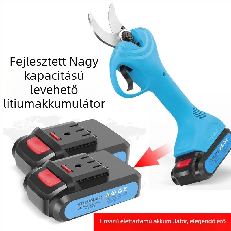 Elektromos metszőolló, magas széntartalmú acél penge, súly 0.6, vágási átmérő 3 mm, Márka: Comfortable