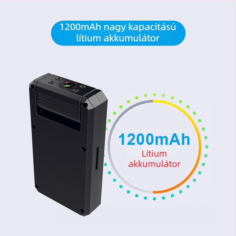 Vezeték nélküli távoli okos kamera 180°-os széles látómezővel, vezérlés mobilalkalmazáson keresztül és hotspot közvetlen kapcsolattal