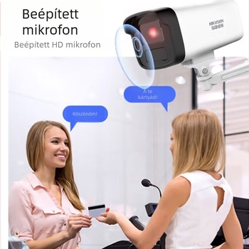 DS-IPC-B14HV3-LTPOE cső alakú hálózati kamera, 4MP duálfényű, 1080p, IR 30 m-ig, DC12V