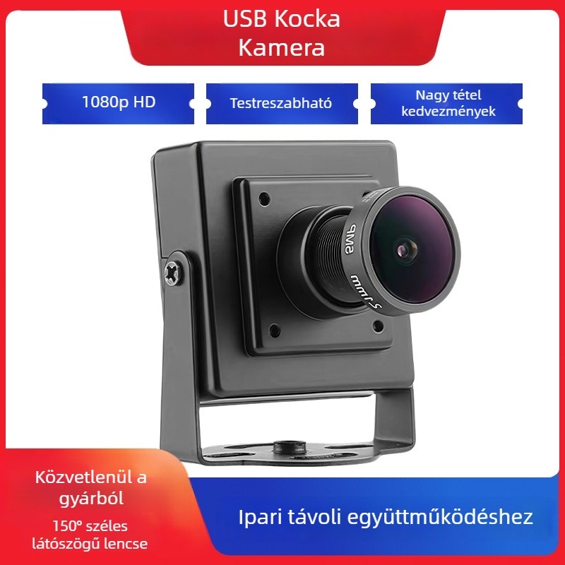 Ipari USB 2.0 meghajtó nélküli kamera, monitorokhoz és digitális reklámkijelzőkhöz, 1080p HD, modell AWD-3134U