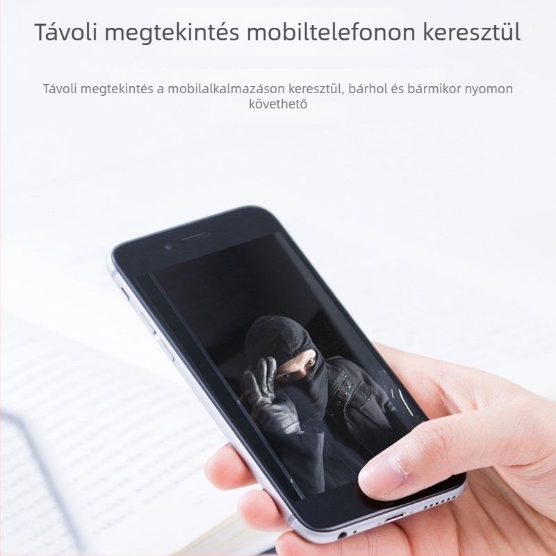 UNION 360° forgó Wi‑Fi kamera, HD otthoni megfigyeléshez, bel- és kültéri használatra