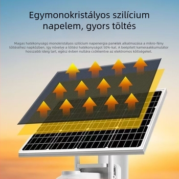 IP kamera 4 mm objektívvel, 2K felbontás, éjszakai látás, beltéri–kültéri használatra