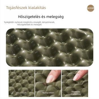Kemping ülőpad, összecsukható és vastabb, csúszásmentes és nedvességálló, 1–2 személy számára