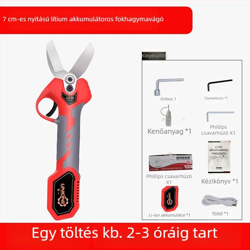 Fokhagyma elektromos olló, hálózati tápellátás, 110–220V, háztartási mezőgazdaságra, ütésmentes