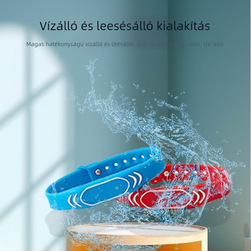 T5577 újraírható okos karkötő – NFC/RFID hozzáférési kártya szaunához, fürdéshez és úszáshoz; érintés nélküli IC, 0–45°C, 100000 törlési ciklus, kompatibil T5577/5200