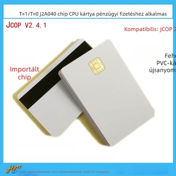 J31/72 okos kártya (Kontak IC-kártya; Kapacitás 72K; ATR: Unfused; Kompatibilis a J2A040 chippel; Működési hőmérséklet -20°C-tól 50°C-ig)