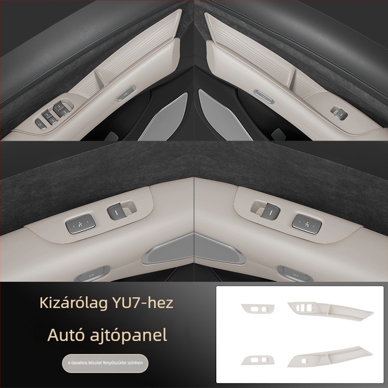 Ajtóablak panel védőpad | szilikon | kompatibilis 25 Yu7 ajtóablak panel modelllel | logó nyomtatás elérhető | testreszabható