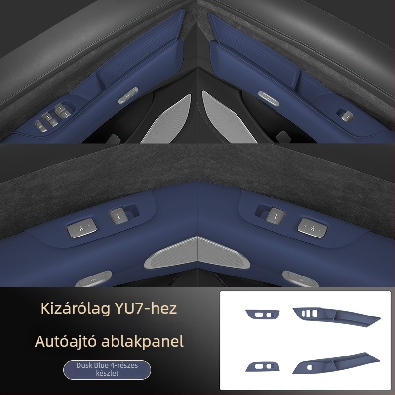 Ajtóablak panel védőpad | szilikon | kompatibilis 25 Yu7 ajtóablak panel modelllel | logó nyomtatás elérhető | testreszabható
