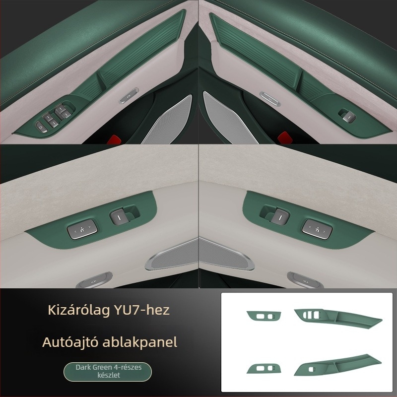 Ajtóablak panel védőpad | szilikon | kompatibilis 25 Yu7 ajtóablak panel modelllel | logó nyomtatás elérhető | testreszabható