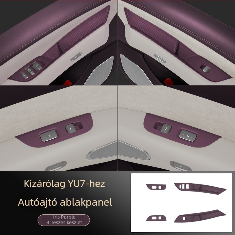 Ajtóablak panel védőpad | szilikon | kompatibilis 25 Yu7 ajtóablak panel modelllel | logó nyomtatás elérhető | testreszabható