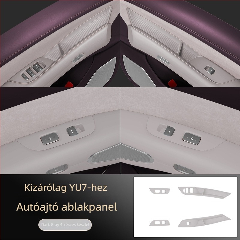 Ajtóablak panel védőpad | szilikon | kompatibilis 25 Yu7 ajtóablak panel modelllel | logó nyomtatás elérhető | testreszabható