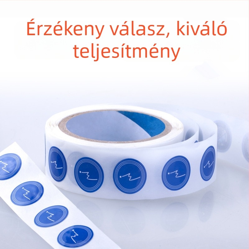 NFC címke HF RFID 14443A protokollal, 13,56 MHz, 144 bájt tár, olvasási/írási távolság 1–5 cm, passzív, testreszabható