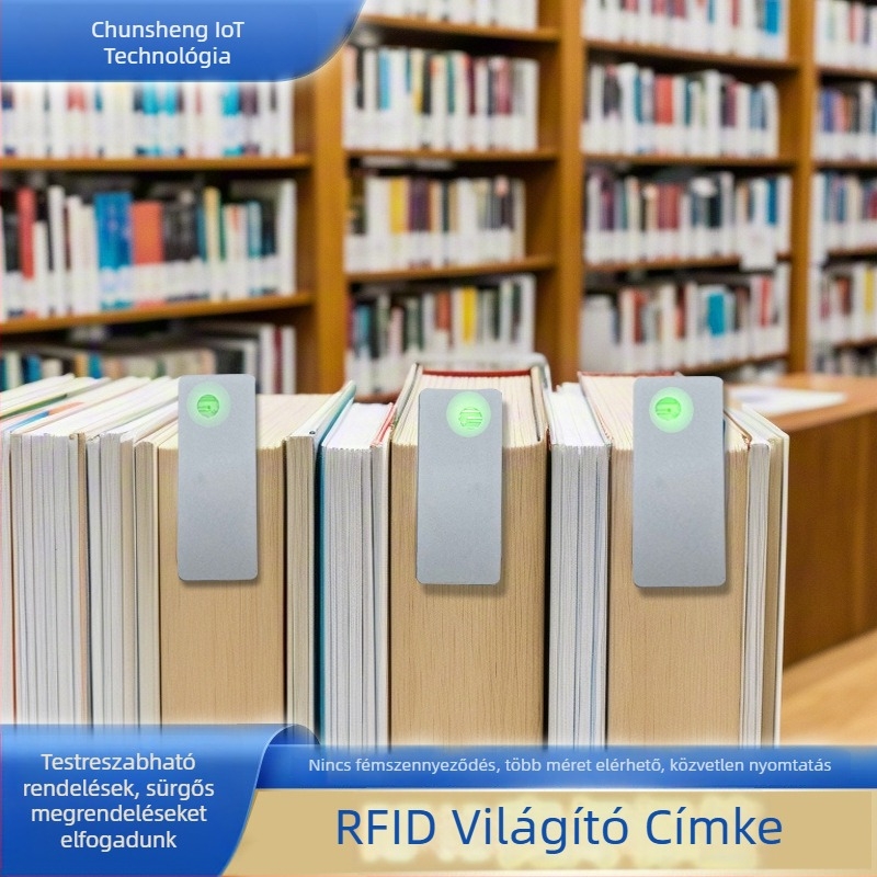 RFID tárgykövető címke PY8001 — gyors keresés és pontos pozíciómeghatározás, >2 m érzékelési távolság textílián, 272 bites memória, olvasás/írás idő 0,5 s, UHF